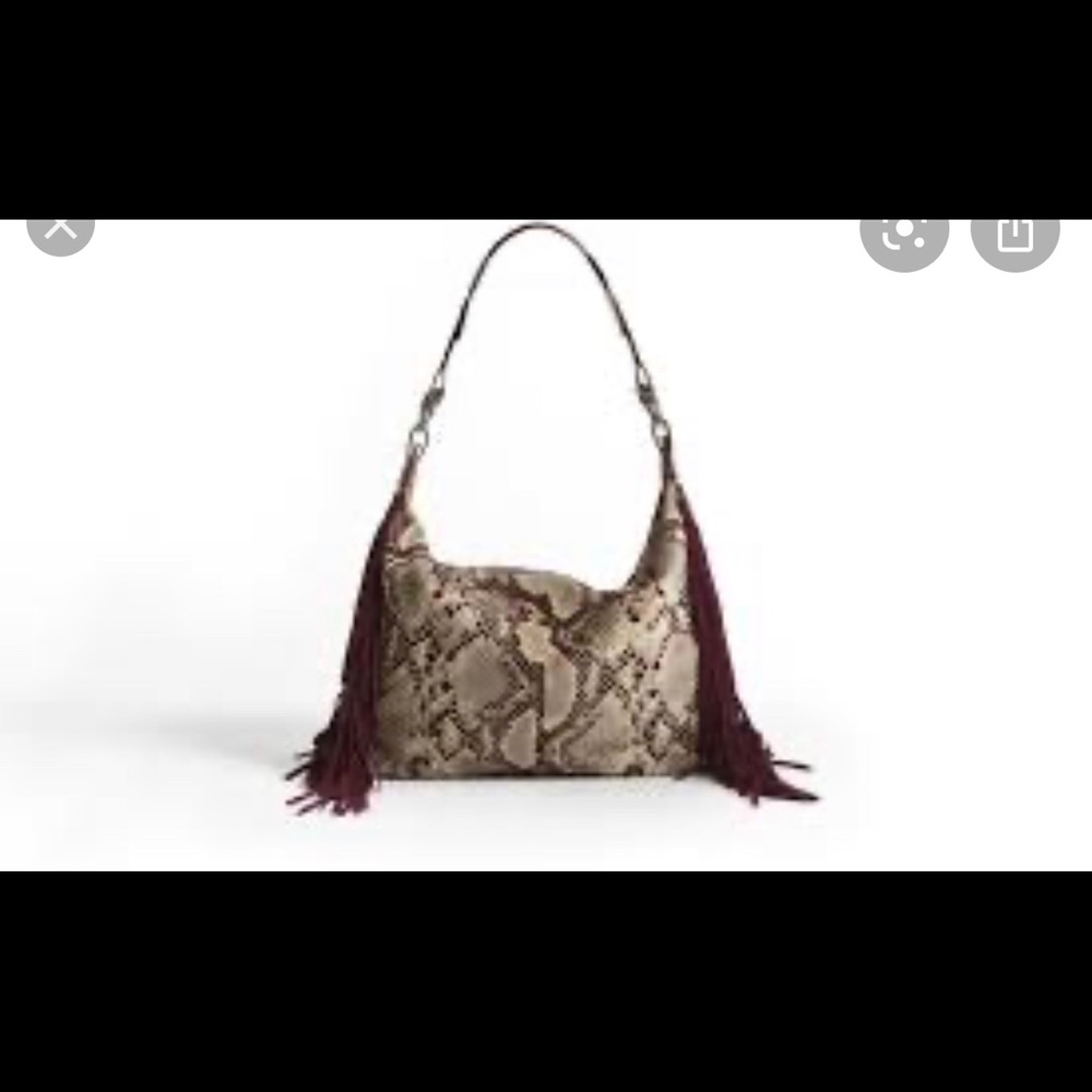 Ariat Santa Fe hobo fringe purse - Picture 2 of 13